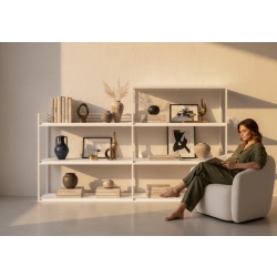 KONSOLA - REGAŁ BIAŁA  SKD-361